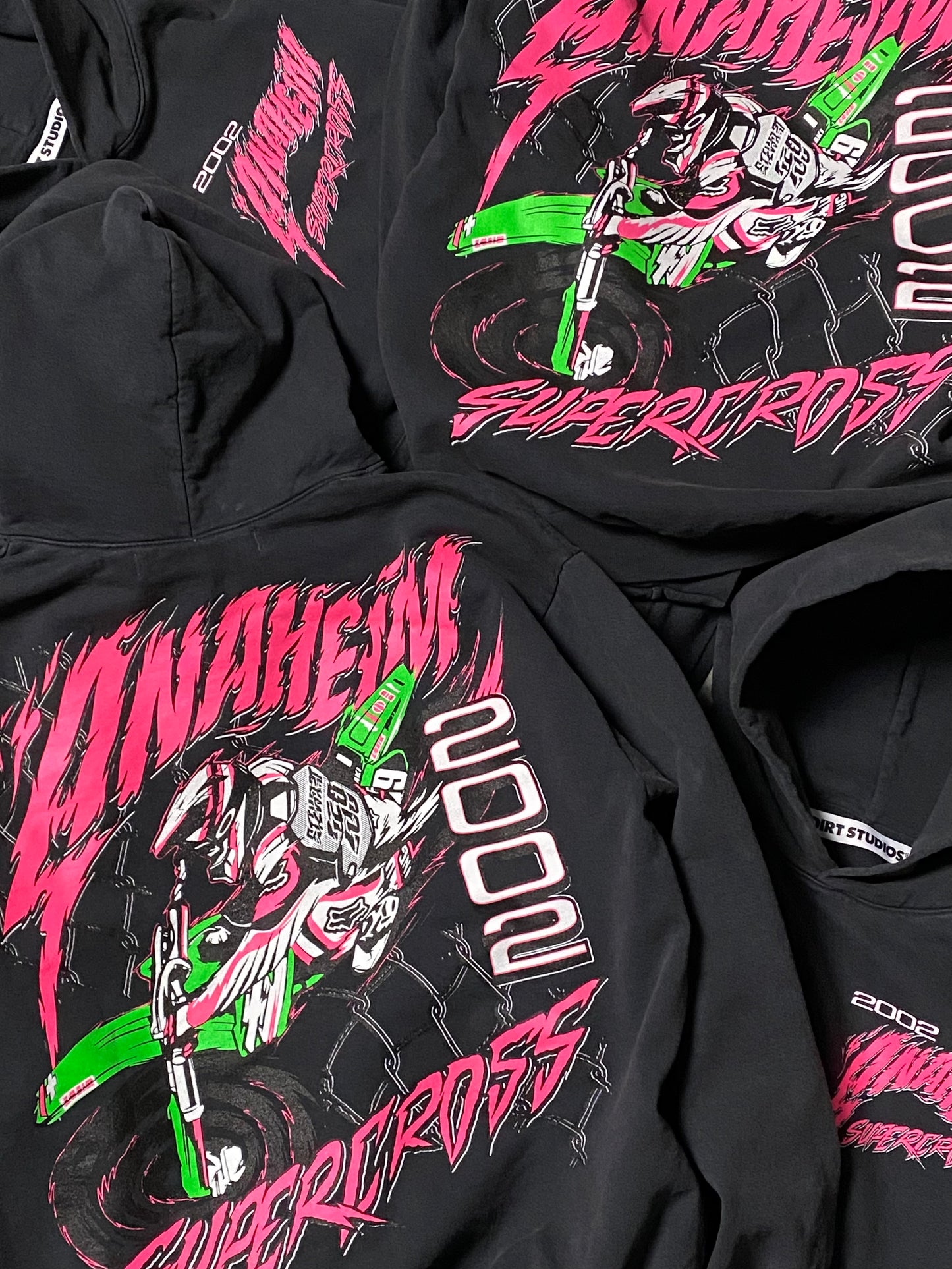 Dirt Studios® 2002 Anaheim Supercross Hoodie