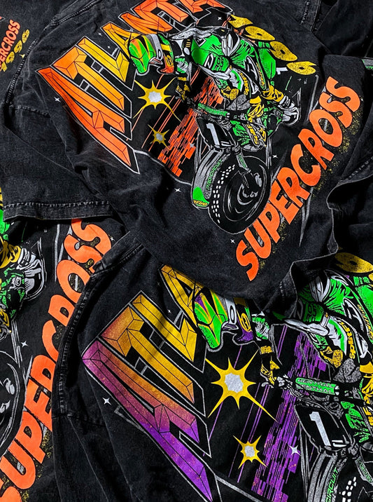Dirt Studios® 1996 Atlanta Supercross Mineral Wash T-Shirt