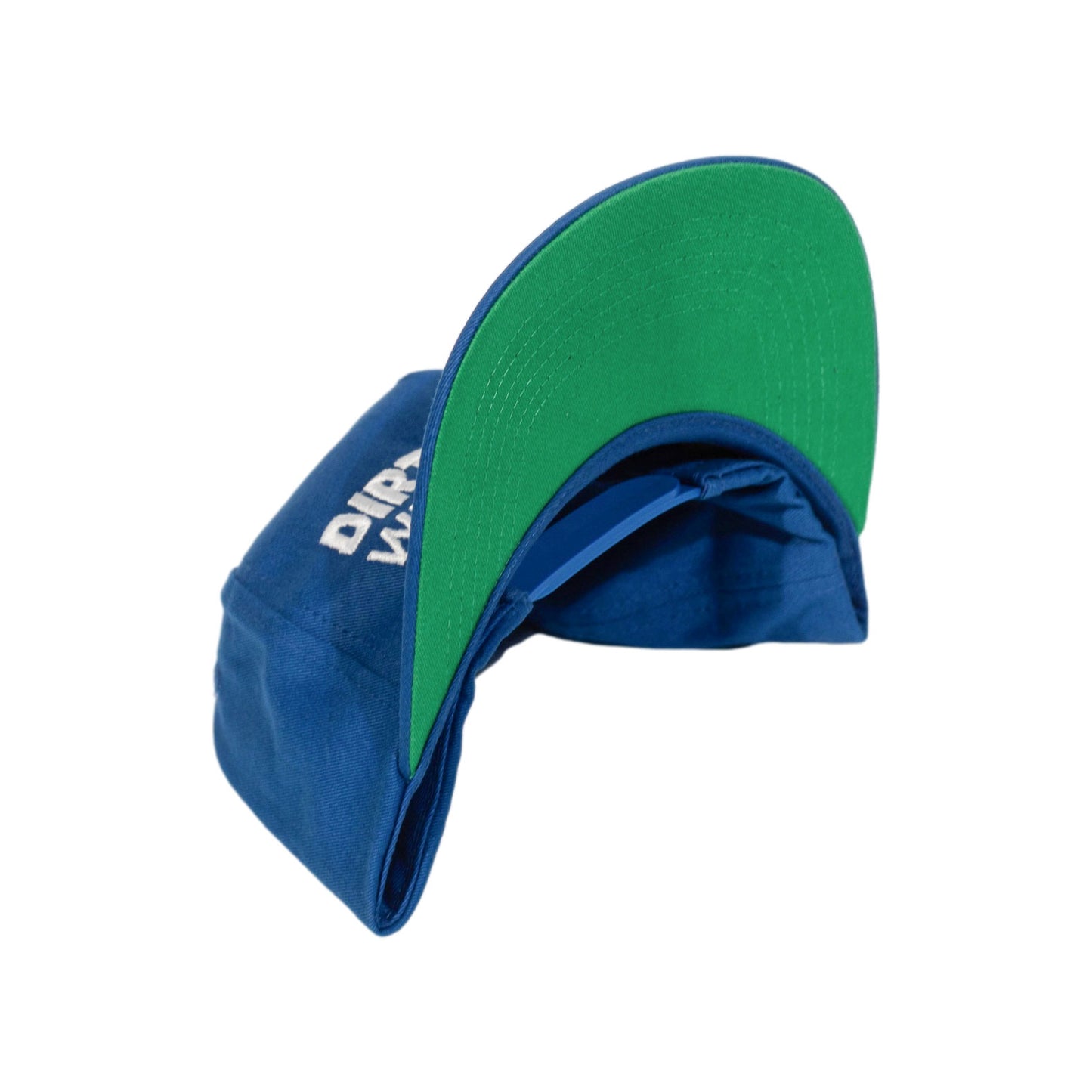 Unsructured 5 Panel Snapback - Cobalt