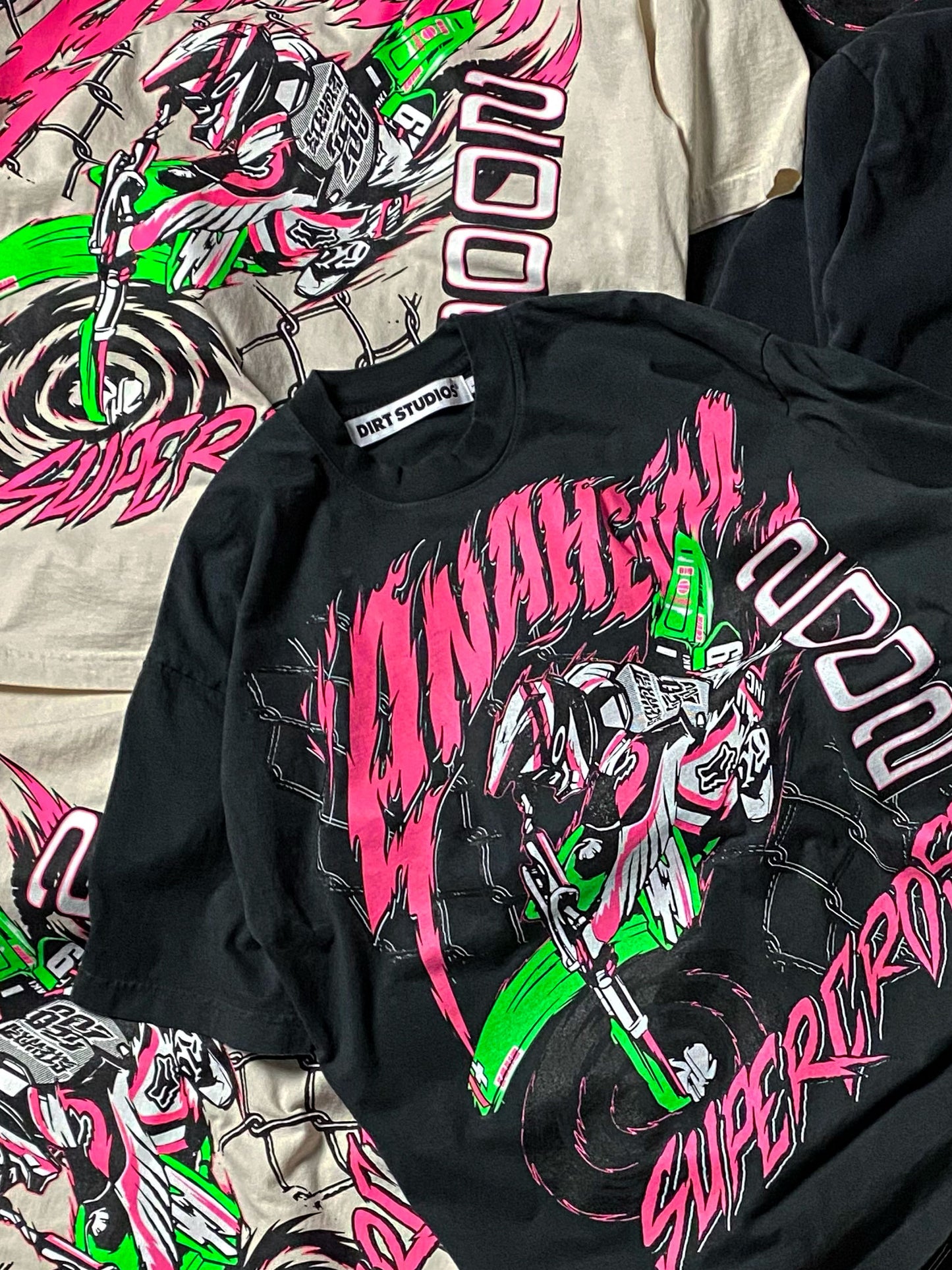 Dirt Studios® 2002 Anaheim Supercross T-Shirt