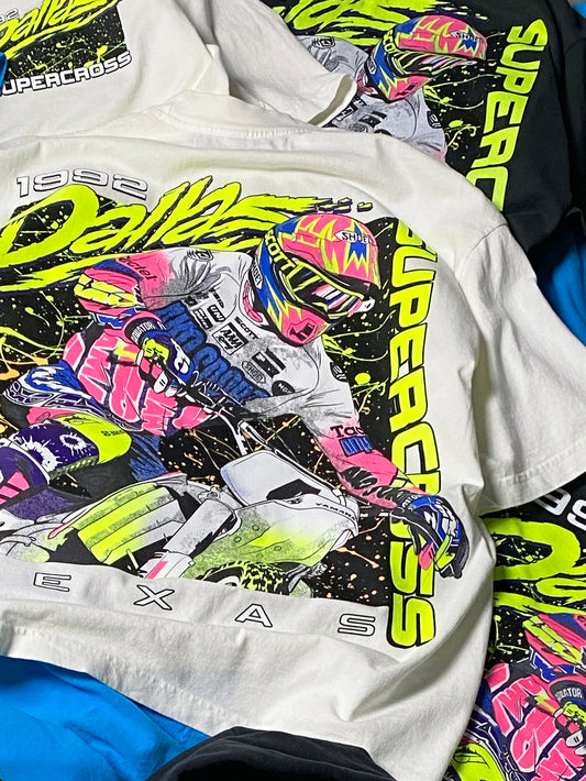 Dirt Studios® 1992 Dallas Supercross T-Shirt