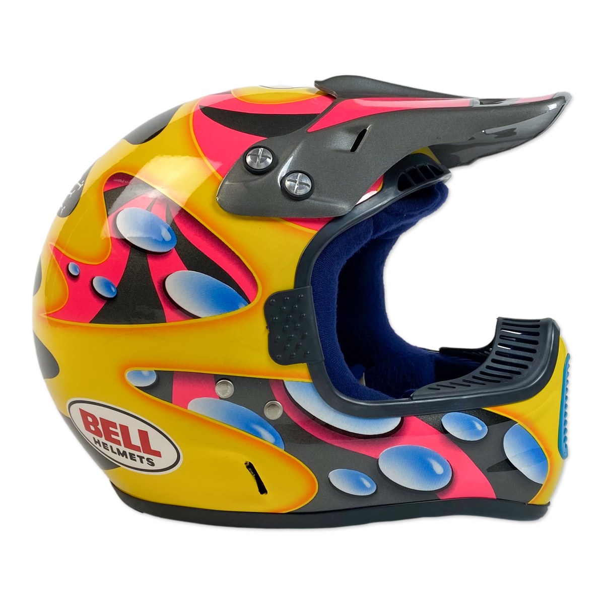 NOS 1994 Bell Moto 6 Jeremy McGrath Helmet 7 3/4 DIRT STUDIOS