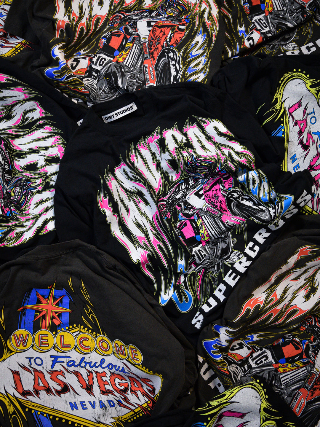 Dirt Studios® 2001 Las Vegas Supercross T-Shirt