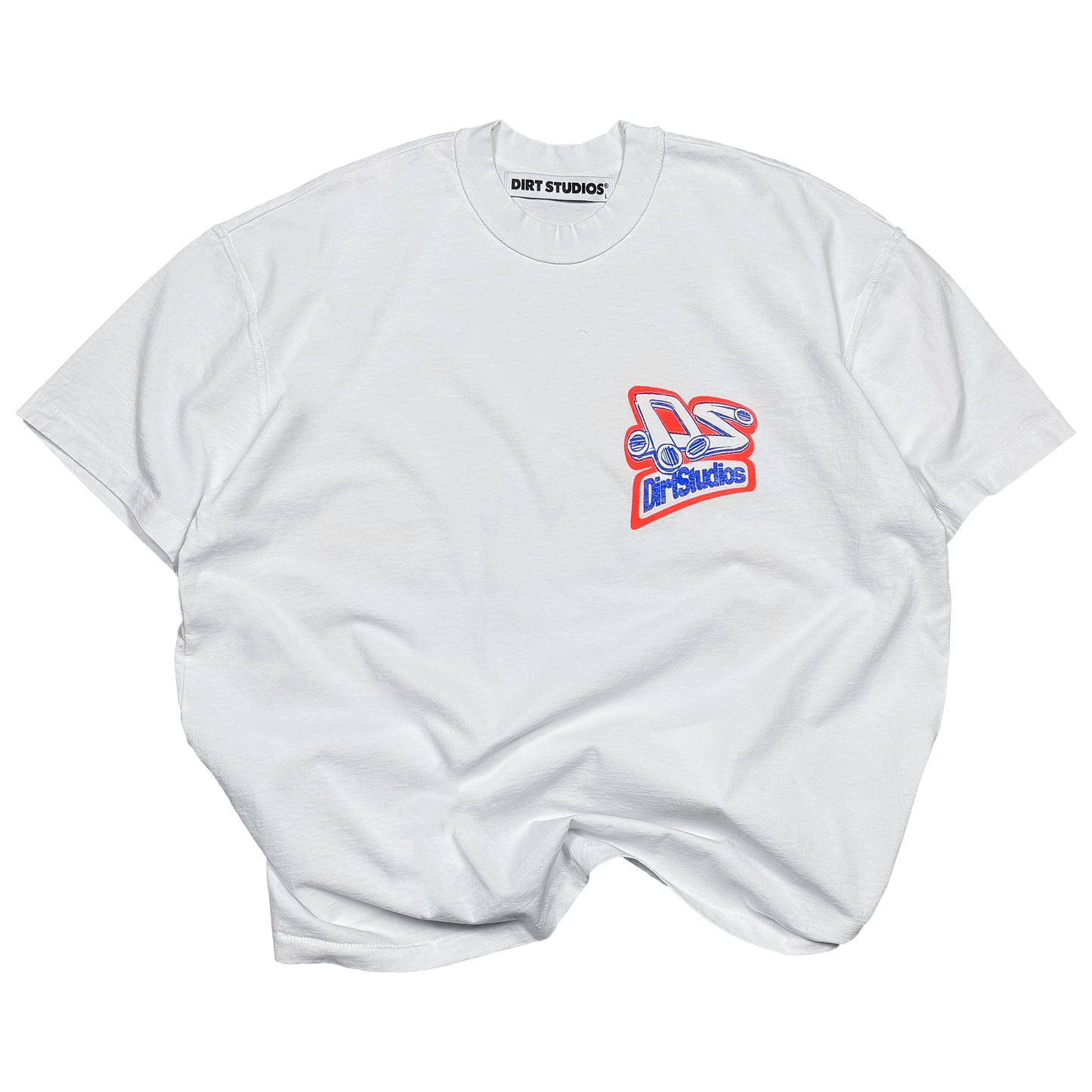 Oversized Single Stitch T-Shirt - White