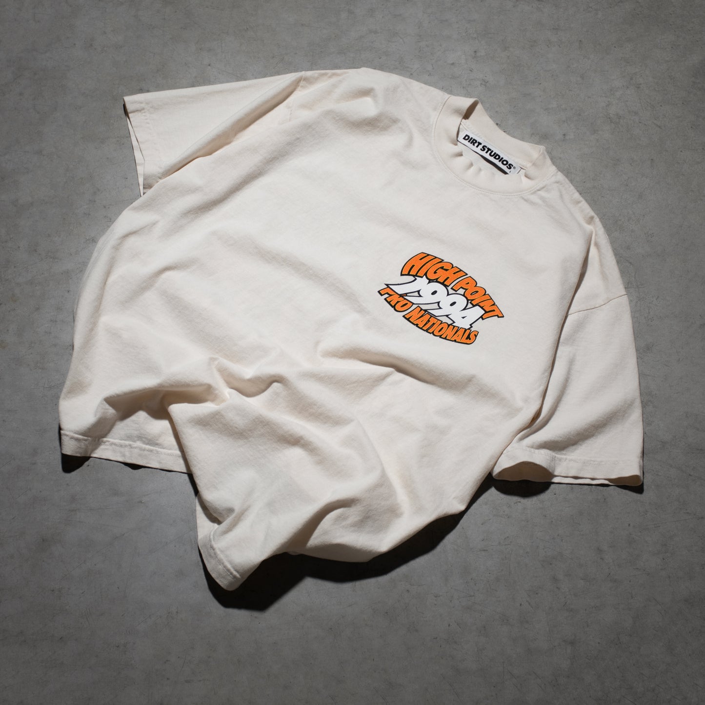 Dirt Studios® 1994 High Point Pro Nationals T-Shirt - Vintage Cream