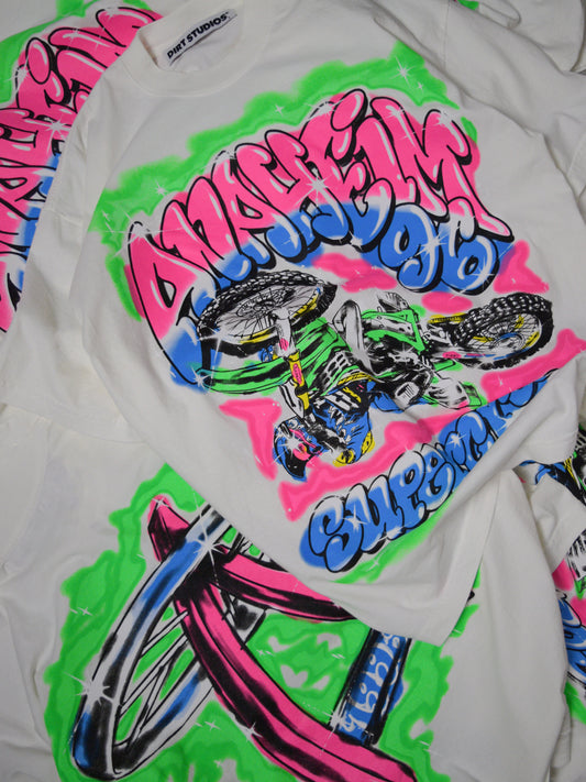 Dirt Studios® 1996 Anaheim Supercross T-Shirt - Off-White