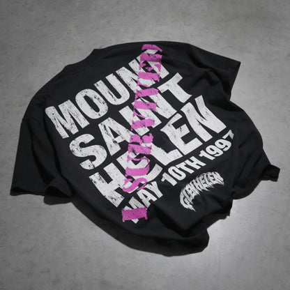 Dirt Studios® 1997 Glen Helen Pro Nationals T-Shirt - Off-Black / Dusty Purple