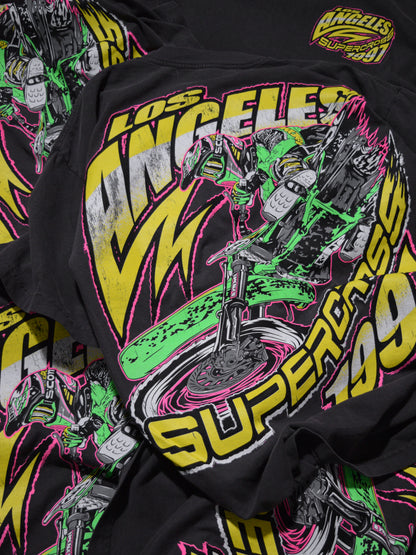 Dirt Studios® 1997 Los Angeles Supercross T-Shirt - Vintage Black