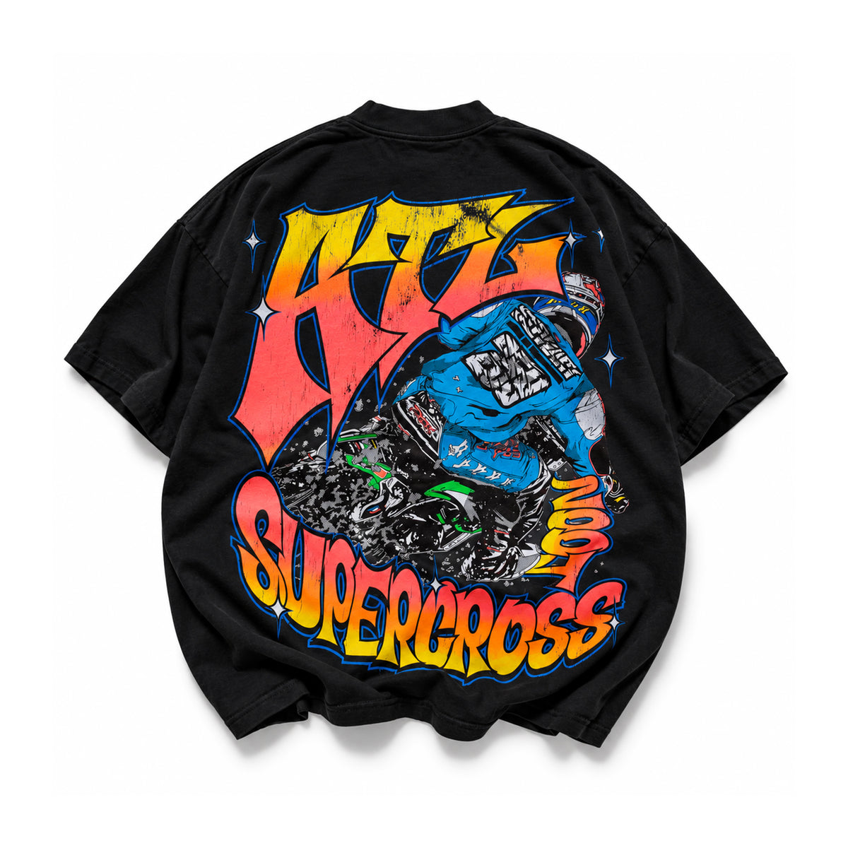 Dirt Studios® 2004 Atlanta Supercross T-Shirt - Off-Black