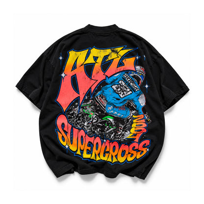 Dirt Studios® 2004 Atlanta Supercross T-Shirt - Off-Black