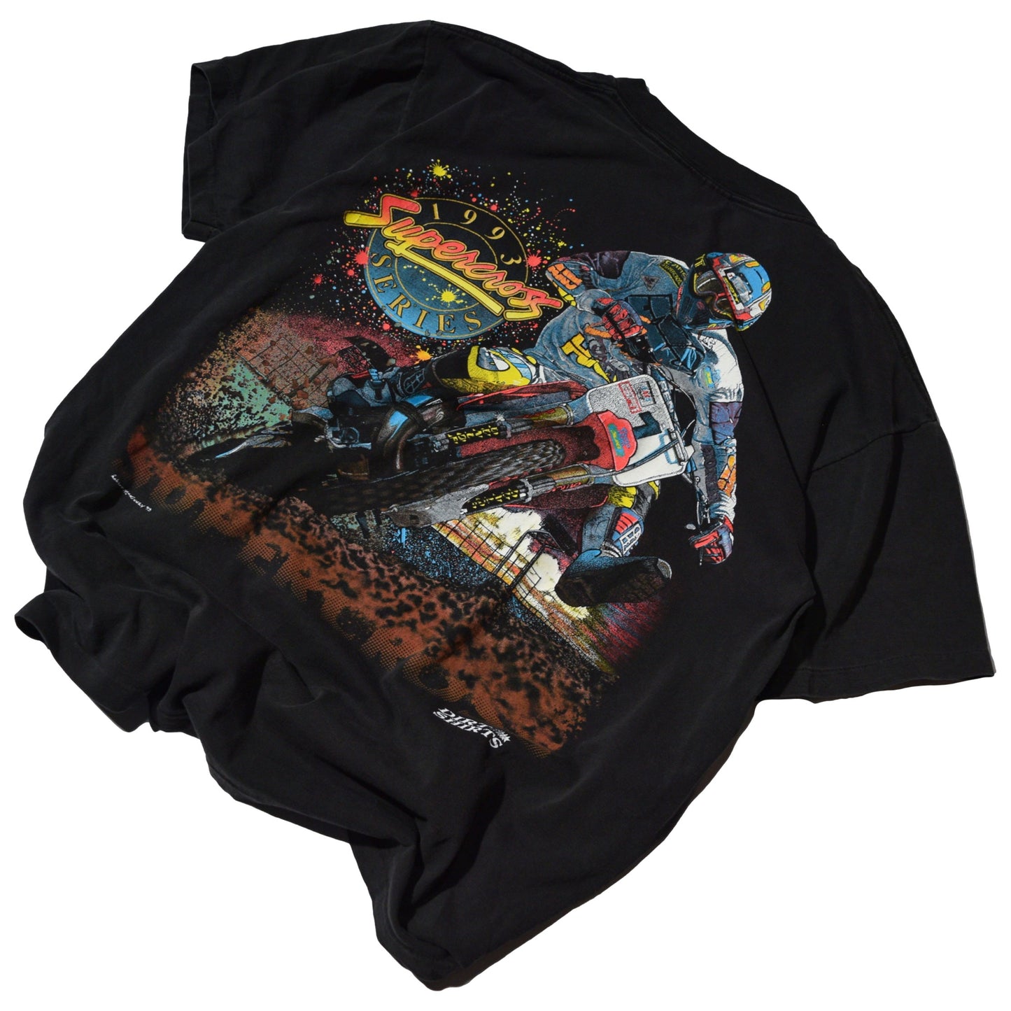 1993 Supercross Series Single Stitch T-Shirt - Large