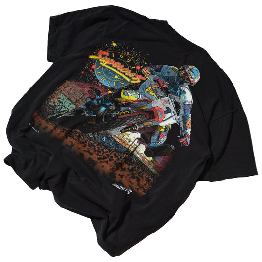 1993 Supercross Series Single Stitch T-Shirt - Large