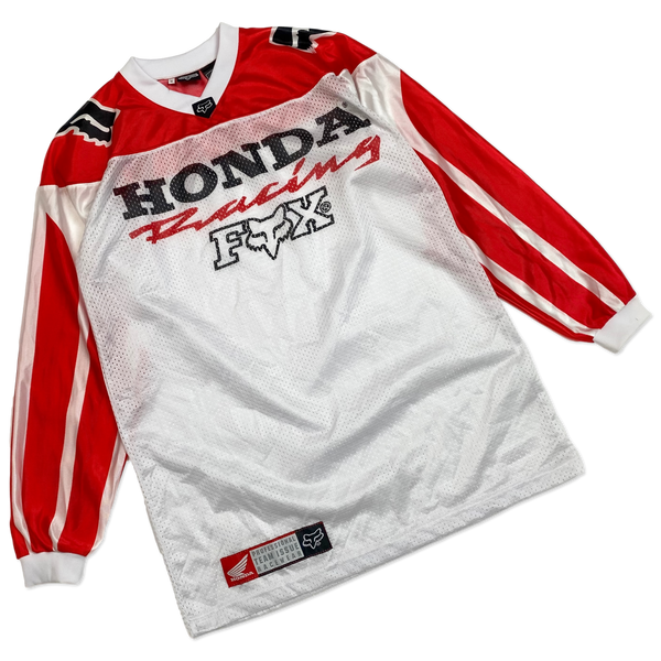 NOS 1998 Fox Racing Team Honda Vented Jersey - Medium