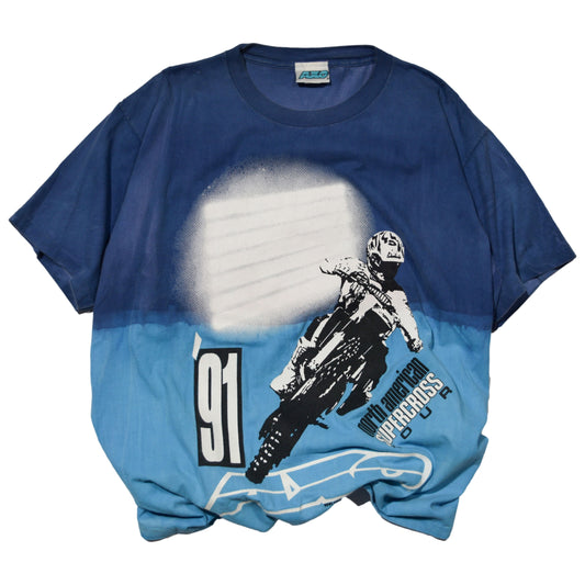 1991 AXO Sport North American Supercross Tour Single Stitch T-Shirt - XL