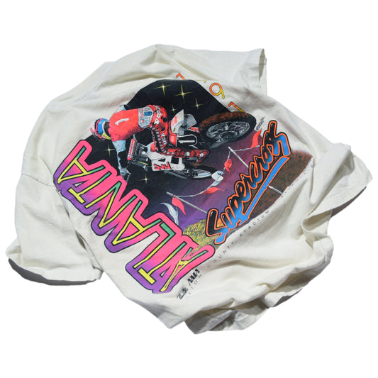 1991 Atlanta Supercross Single Stitch T-Shirt - Medium