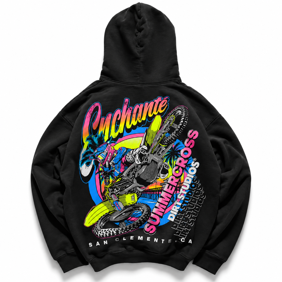 Dirt Studios® X Enchanté Summercross Hoodie - Aged Black