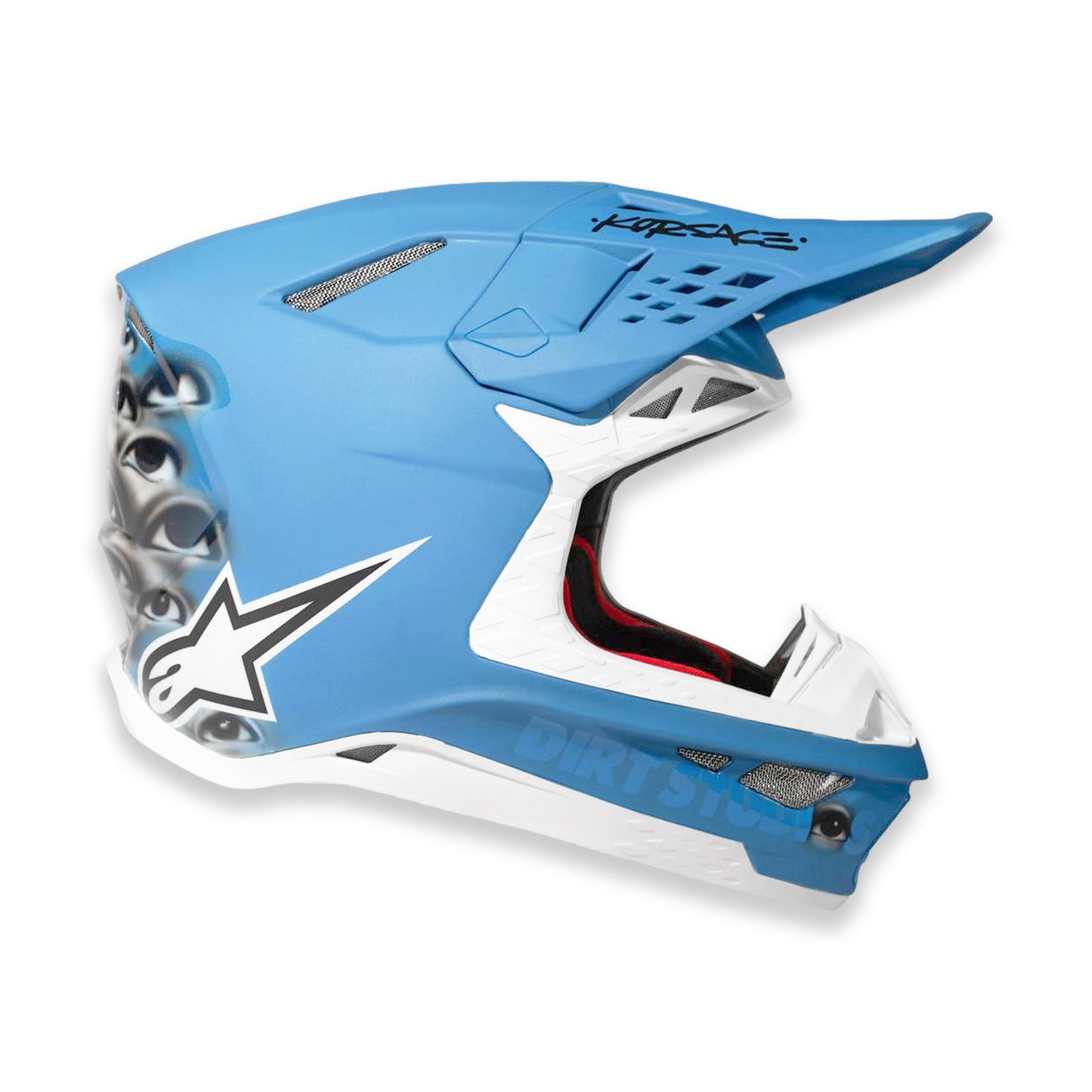 Dirt Studios® X Korsace Alpinestars Supertech M10 Helmet (Polar)