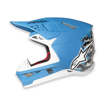 Dirt Studios® X Korsace Alpinestars Supertech M10 Helmet (Polar)