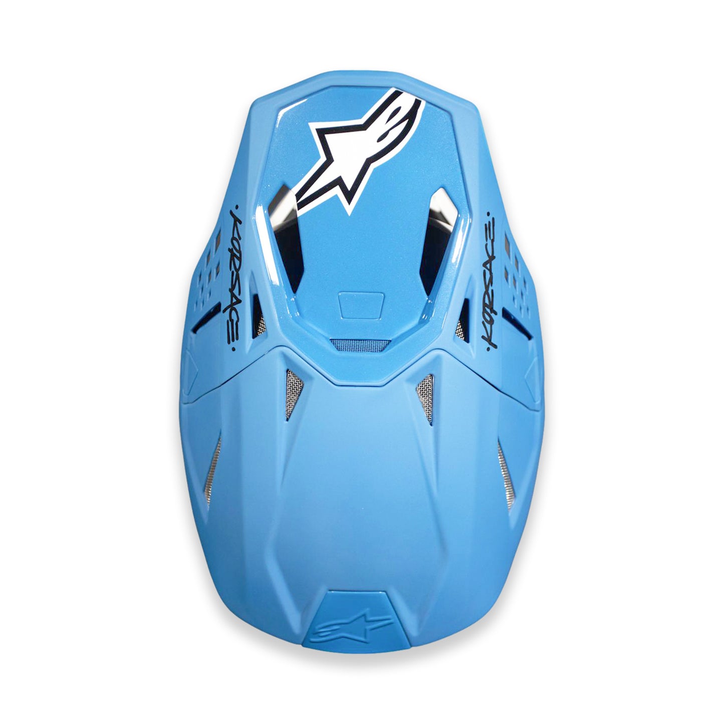 Dirt Studios® X Korsace Alpinestars Supertech M10 Helmet (Polar)