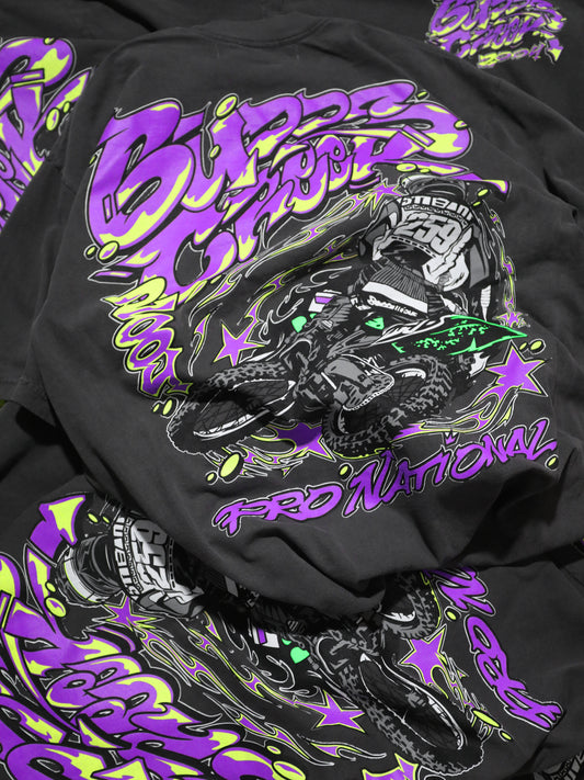 Dirt Studios® 2004 Budds Creek Pro Nationals T-Shirt - Vintage Black