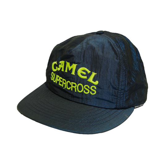 NOS 1990's Camel Supercross Unstructured Snapback Hat