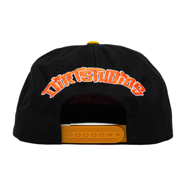 Dirt Studios® 2024 SMX Finals Snapback - Black / Vintage Gold