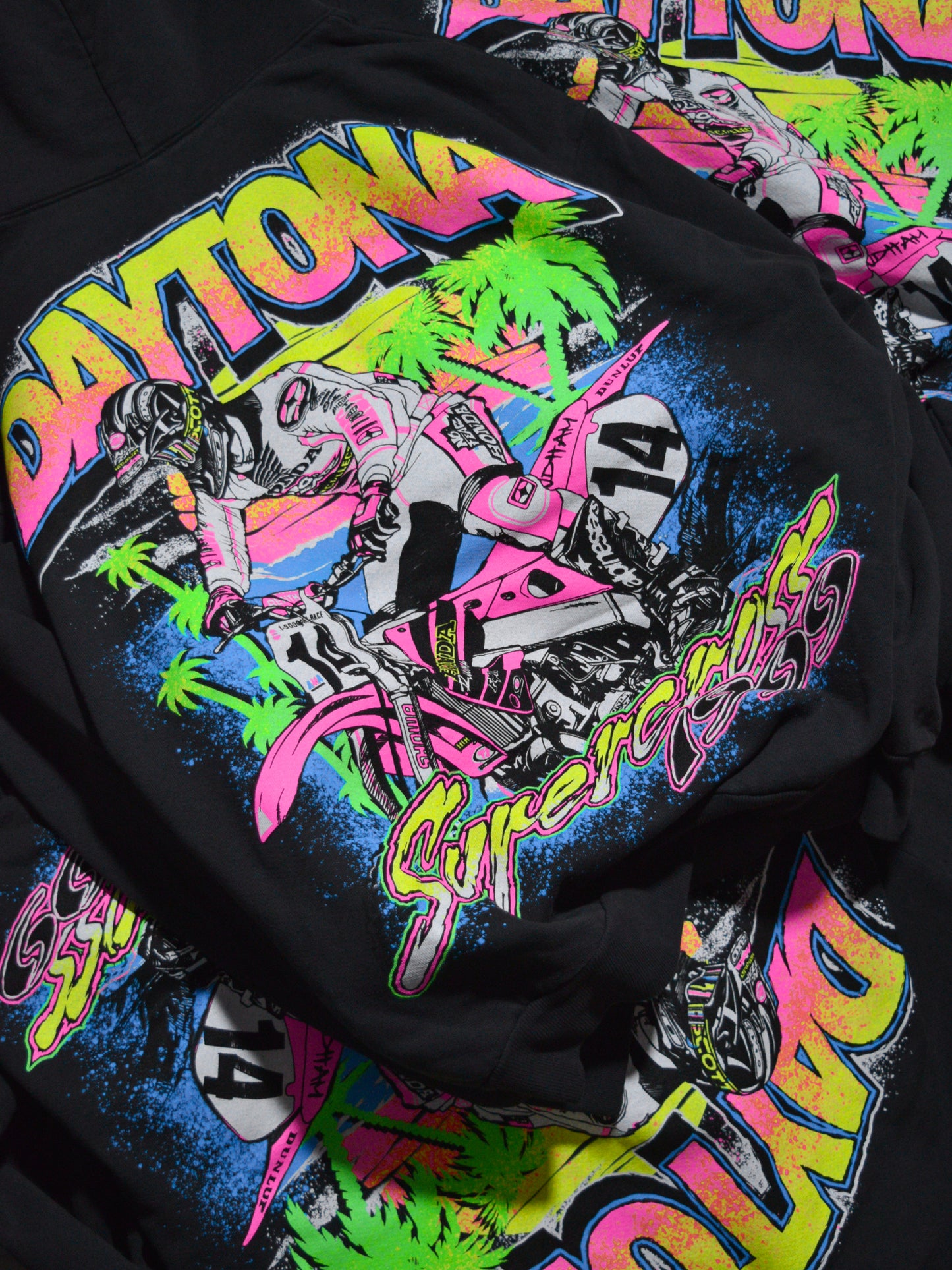 Dirt Studios® 1999 Daytona Supercross Hoodie - Aged Black