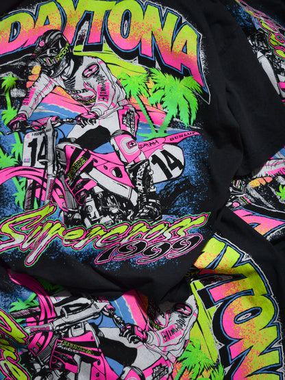 Dirt Studios® 1999 Daytona Supercross T-Shirt - Aged Black