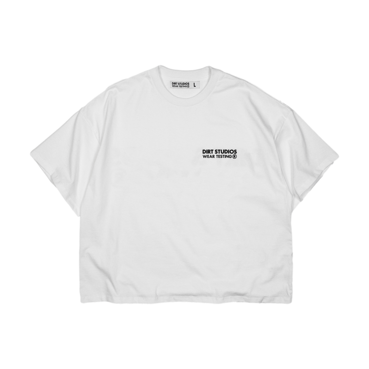 220 GSM Boxy Cropped T-Shirt - White