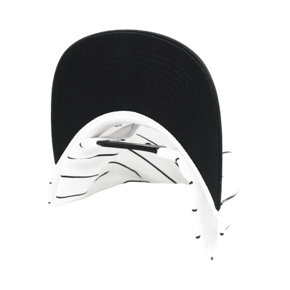 Unsructured 5 Panel Snapback - Pinstripe