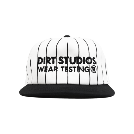 Unsructured 5 Panel Snapback - Pinstripe