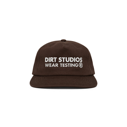 Unstructured 5 Panel Snapback - Dirt