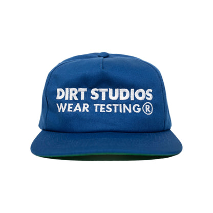 Unsructured 5 Panel Snapback - Cobalt