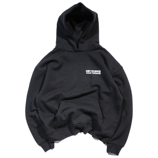 450 GSM Studio Hoodie - Off-Black