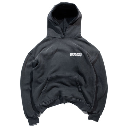 450 GSM Studio Hoodie - Faded Black