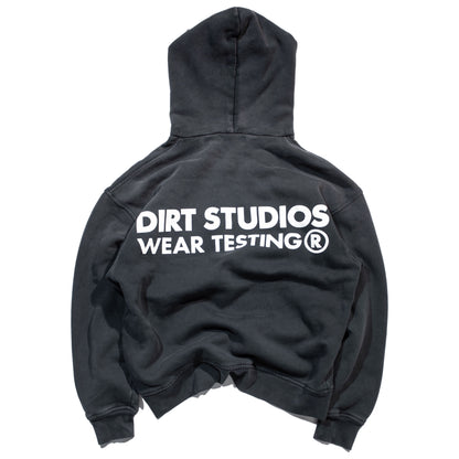 450 GSM Studio Hoodie - Faded Black