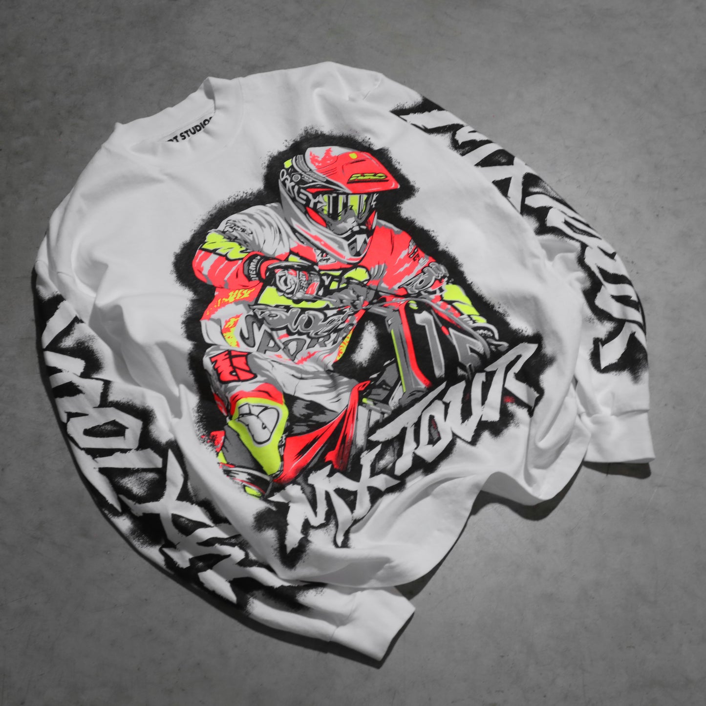 Dirt Studios® 1994 MX Tour Heavyweight Long Sleeve T-Shirt - Unadilla