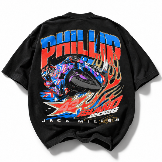 Dirt Studios® X Jack Miller for the 2026 Australia Grand Prix at Phillip Island T-Shirt