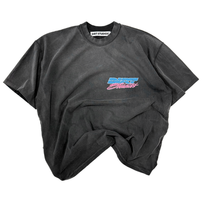 Oversized Single Stitch T-Shirt - Vintage Pink