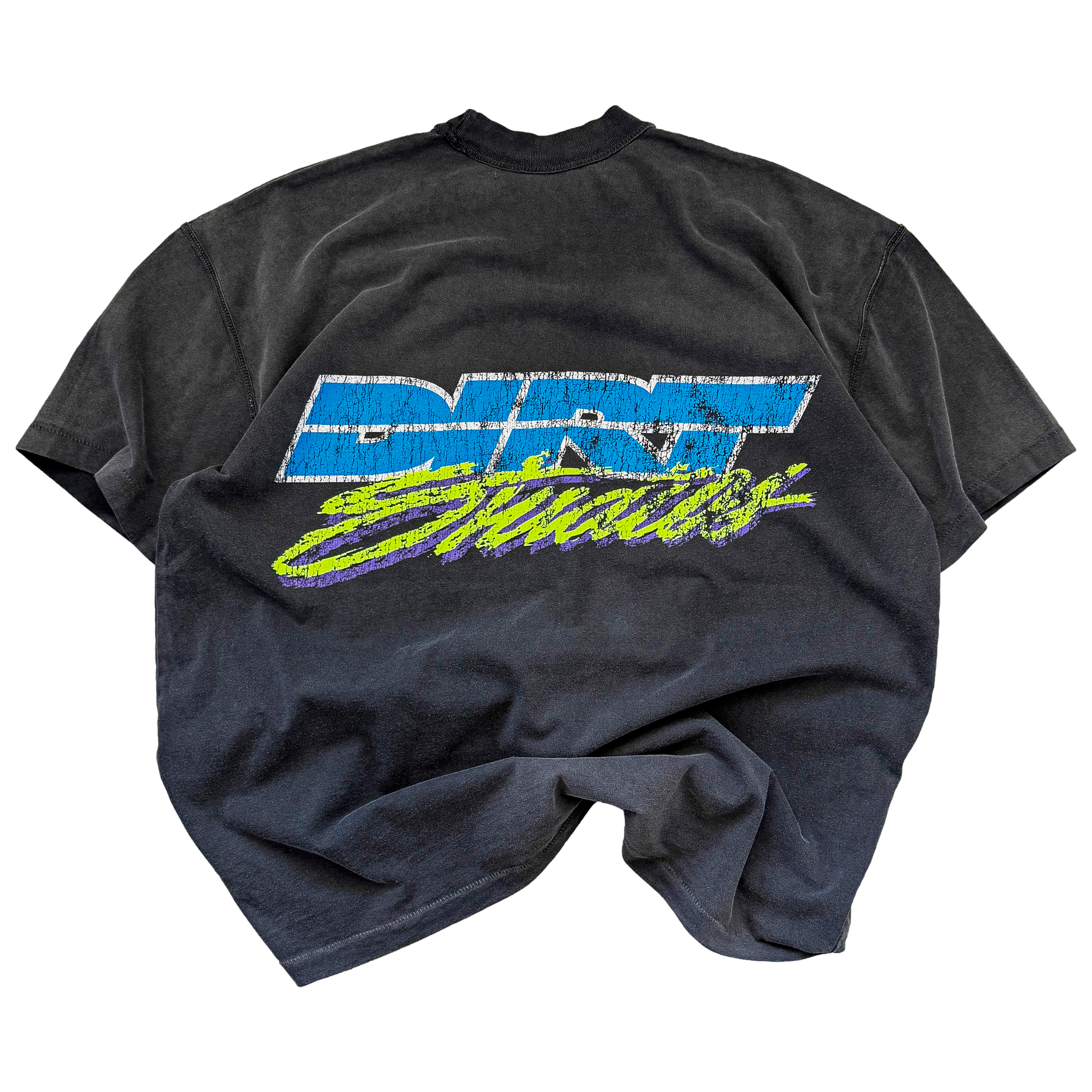 Ninety-One Oversized Single Stitch T-Shirt - Electric Blue