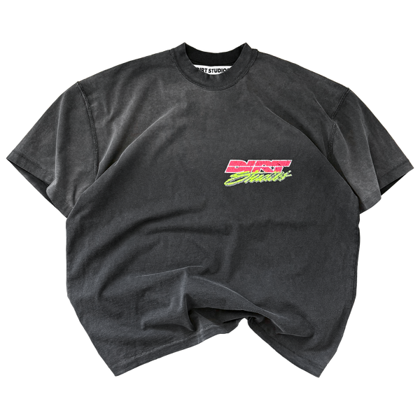 Ninety-One Oversized Single Stitch T-Shirt - Electric Red