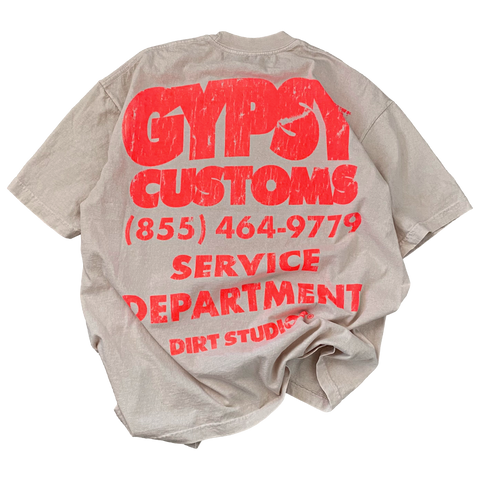 Dirt Studios® X Gypsy Tales T-Shirt - Orange