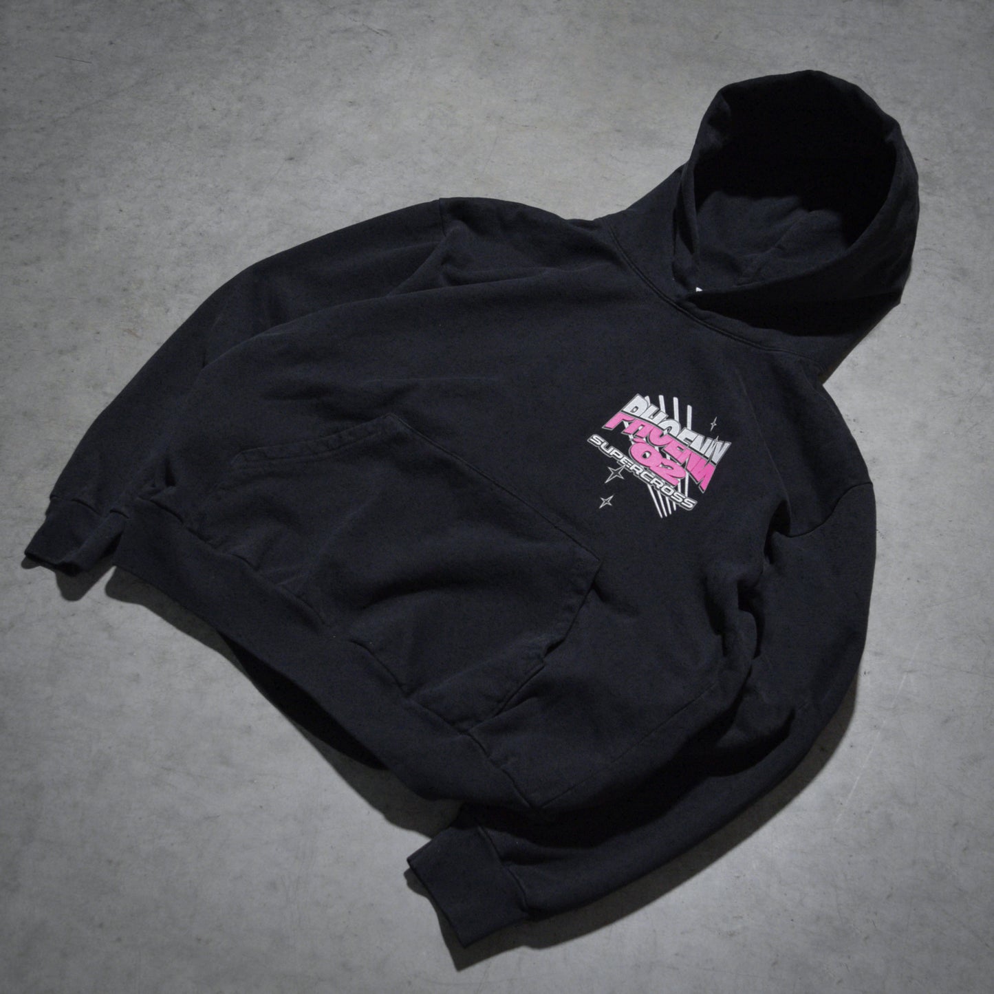 Dirt Studios® 2002 Phoenix Supercross Hoodie - Off-Black