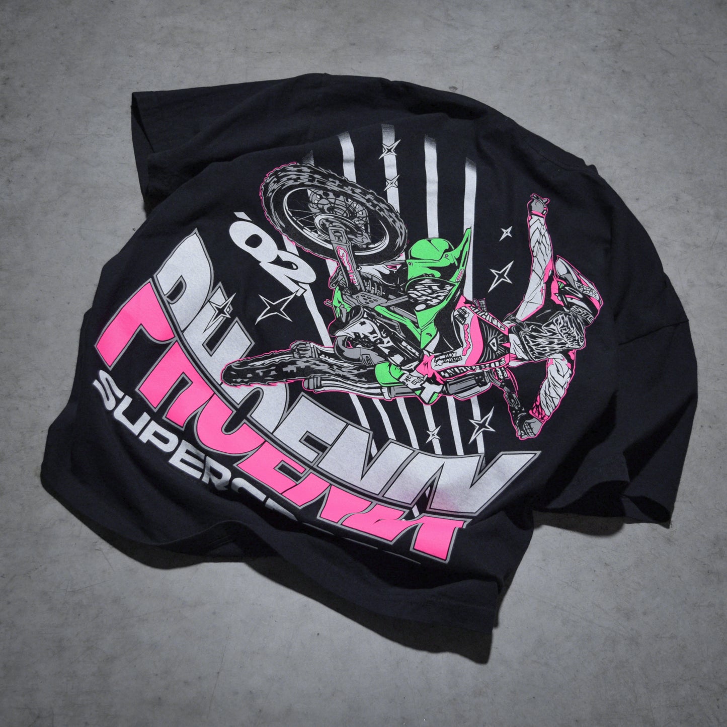 Dirt Studios® 2002 Phoenix Supercross T-Shirt - Off-Black