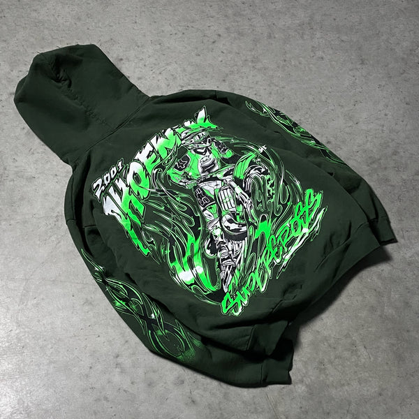 Dirt Studios® 2001 Phoenix Supercross Hoodie - Forest Green