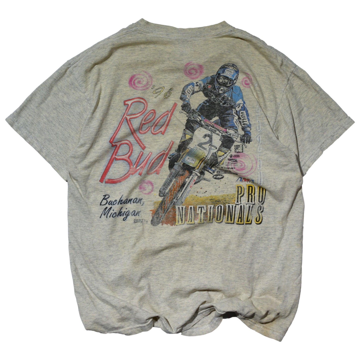 1996 RedBud 125 / 250 Pro Nationals T-Shirt - Large