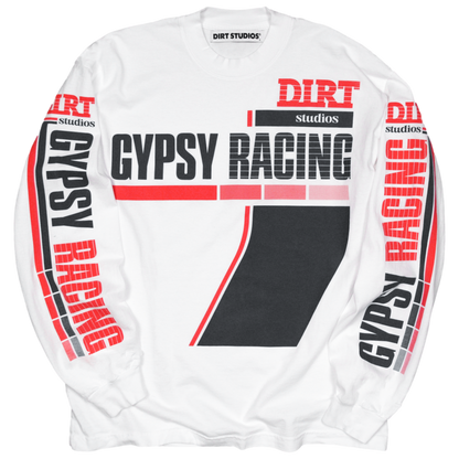 Dirt Studios® X Gypsy Tales Heavyweight Long Sleeve T-Shirt - Red / Black