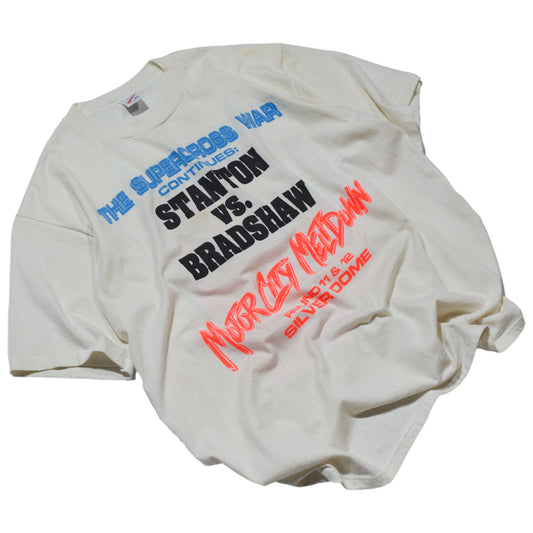 1993 Stanton vs. Bradshaw Pontiac Supercross Single Stitch T-Shirt - XL