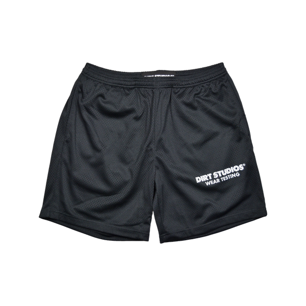 200 GSM Lined Mesh Shorts - Black