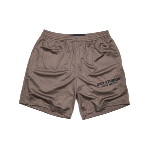 200 GSM Lined Mesh Shorts - Clay